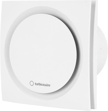 Turbionaire RING 120 SW Aspirador, doble aspiración perimetral y frontal, 120 mm, color blanco estándar para baño, cocina, válvula antirretorno, protección IPX4